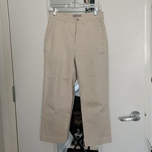 Everlane Cropped Straight Leg Pants- size 4